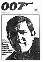 007 MAGAZINE magazine side cover Issue 9 December 1981