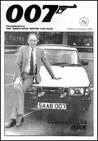 007 MAGAZINE magazine side cover Issue 11 August 1982