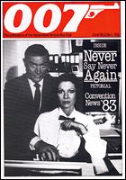 007 MAGAZINE magazine side cover Issue 13 June 1983