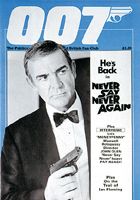 007 MAGAZINE magazine side cover Issue 14  1984