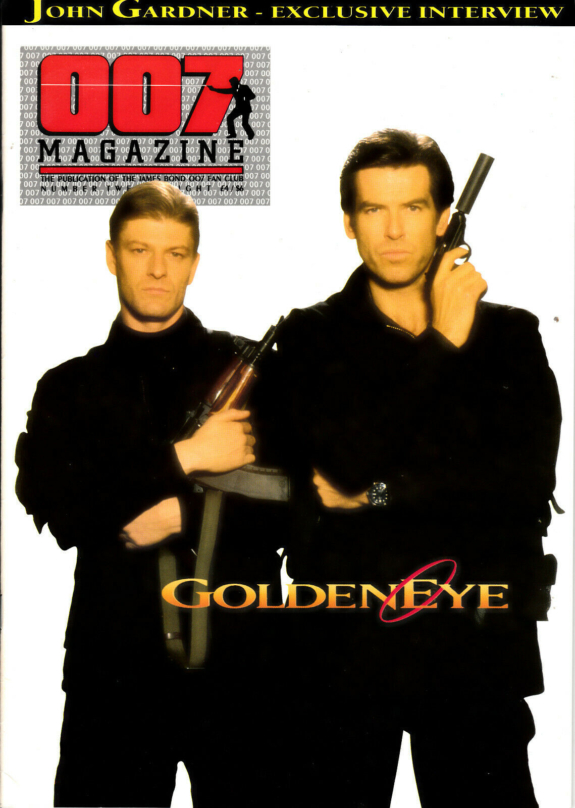 007 MAGAZINE magazine side cover Issue 28  1995