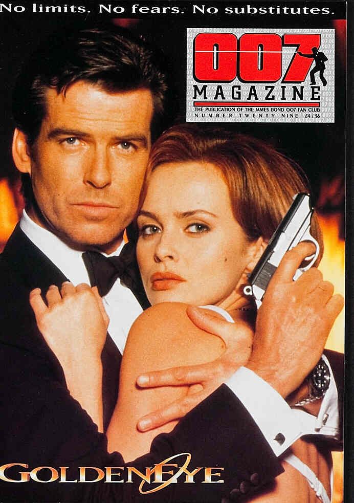 007 MAGAZINE magazine side cover Issue 29  1996