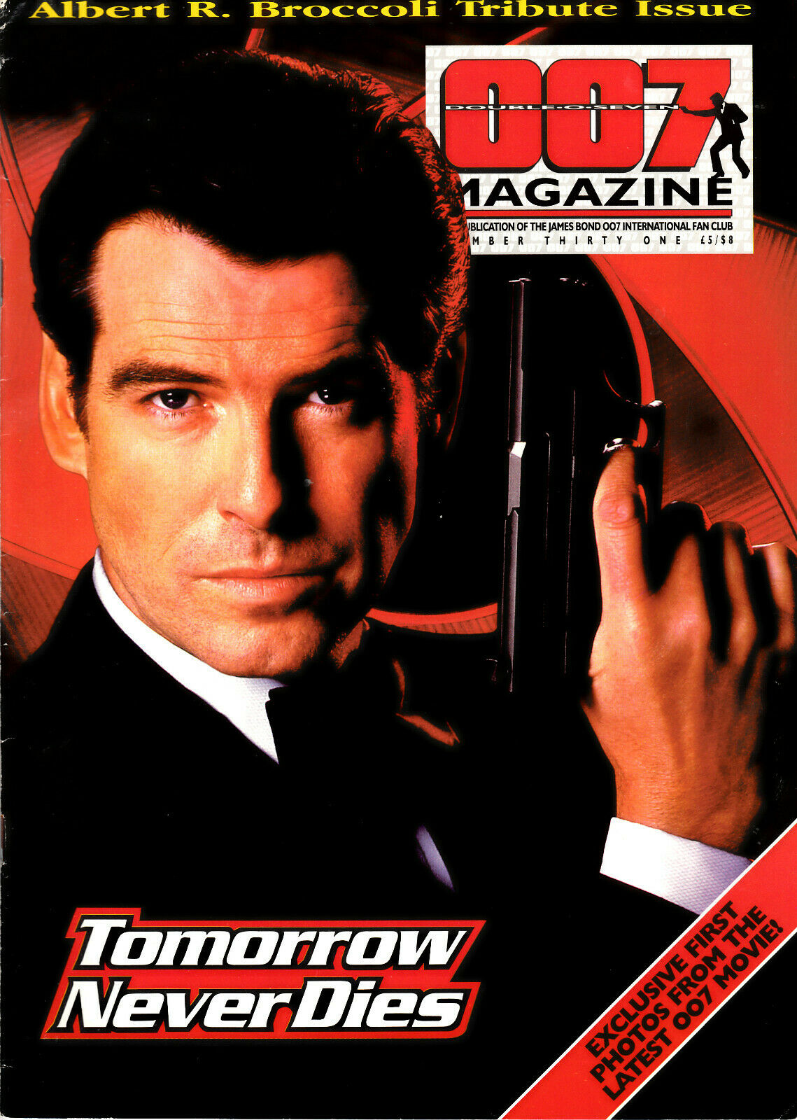 007 MAGAZINE magazine side cover Issue 31  1997