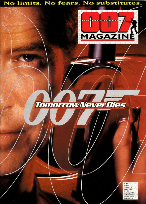 007 MAGAZINE magazine side cover Issue 32  1998
