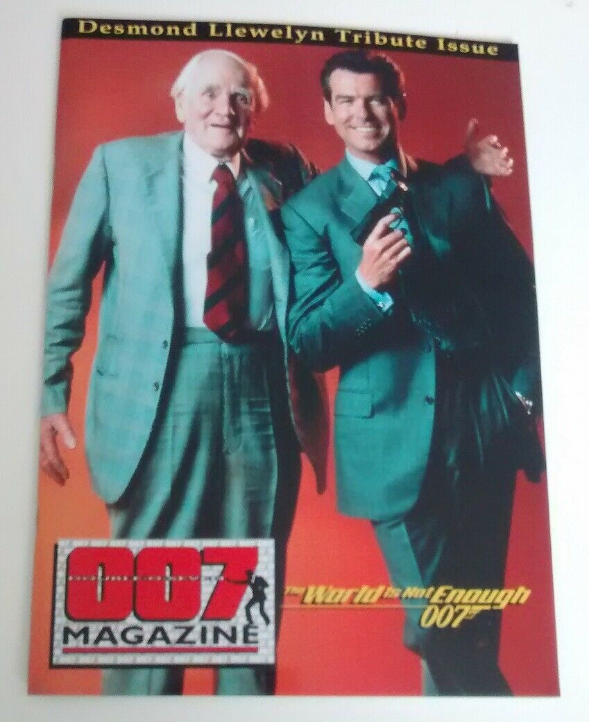 007 MAGAZINE magazine side cover Issue 37  2000