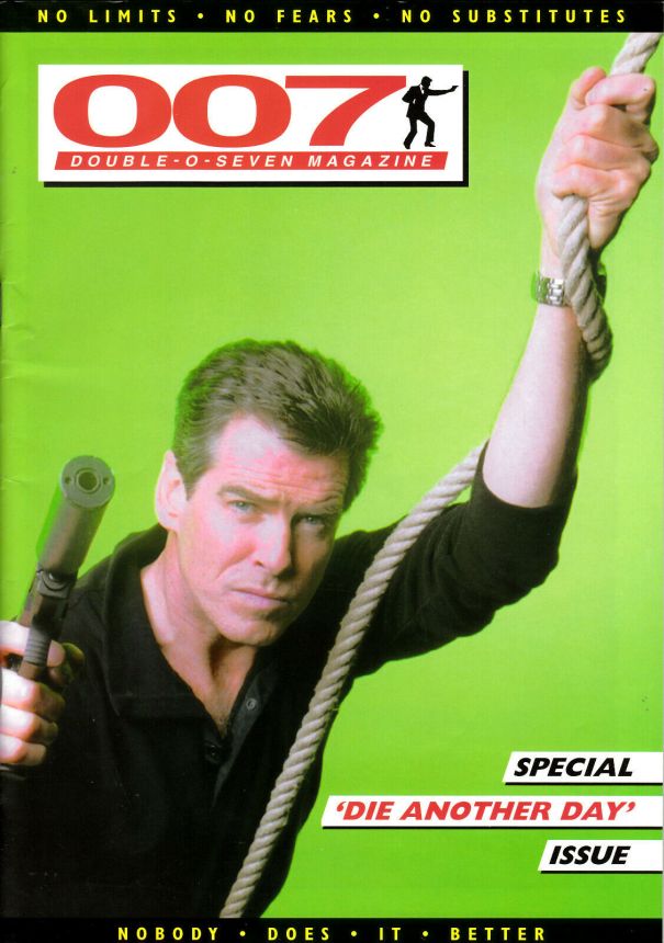 007 MAGAZINE magazine side cover Issue 41 September 2003