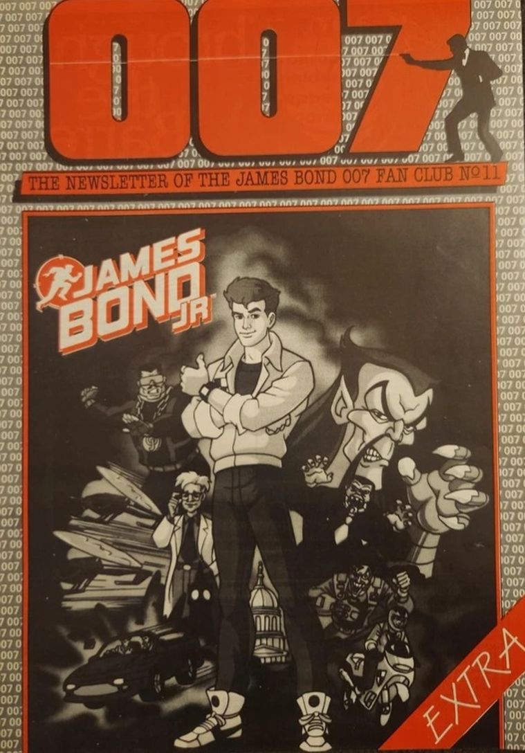 007 EXTRA/NEWSLETTER magazine side cover Issue 11 March 1992