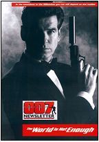 007 EXTRA/NEWSLETTER magazine side cover Issue 21 October 1999