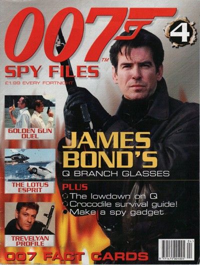007 SPY FILES magazine side cover Issue 4  2002
