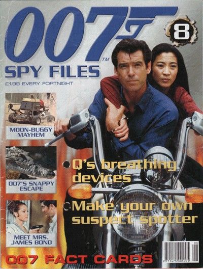 007 SPY FILES magazine side cover Issue 8  2002