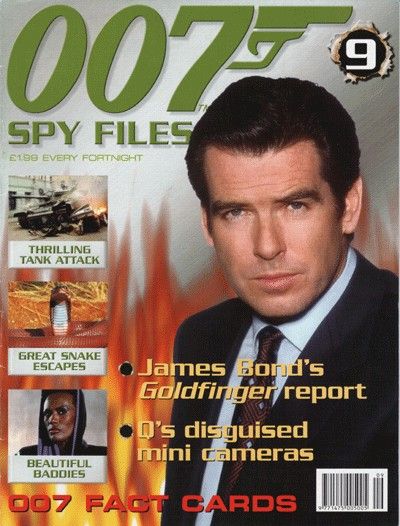 007 SPY FILES magazine side cover Issue 9  2002