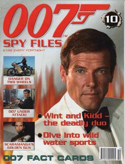 007 SPY FILES magazine side cover Issue 10  2002