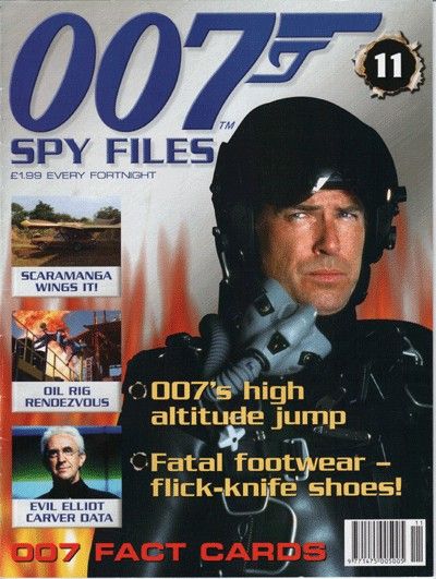 007 SPY FILES magazine side cover Issue 11  2002