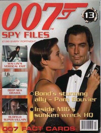 007 SPY FILES magazine side cover Issue 13  2002