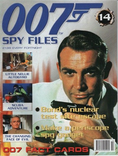 007 SPY FILES magazine side cover Issue 14  2002