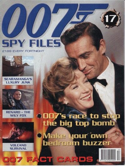 007 SPY FILES magazine side cover Issue 17  2002