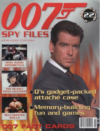 007 SPY FILES magazine side cover Issue 22  2002
