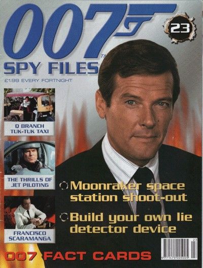007 SPY FILES magazine side cover Issue 23  2002
