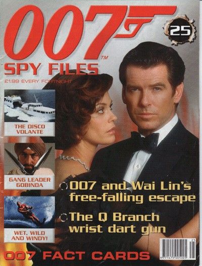 007 SPY FILES magazine side cover Issue 25  2002
