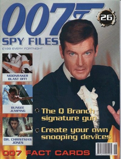 007 SPY FILES magazine side cover Issue 26  2003