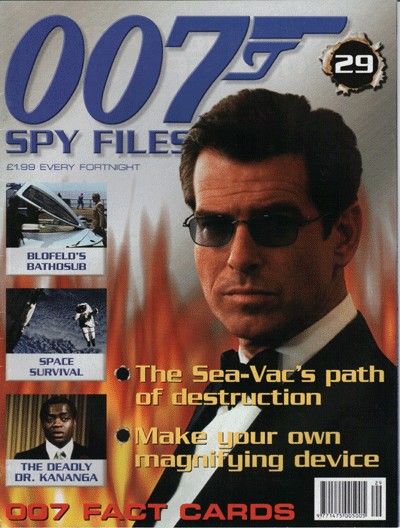 007 SPY FILES magazine side cover Issue 29  2003