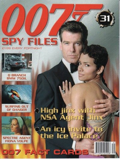 007 SPY FILES magazine side cover Issue 31  2003