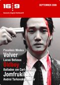 16:9 magazine side cover Issue 18 September/October 2006