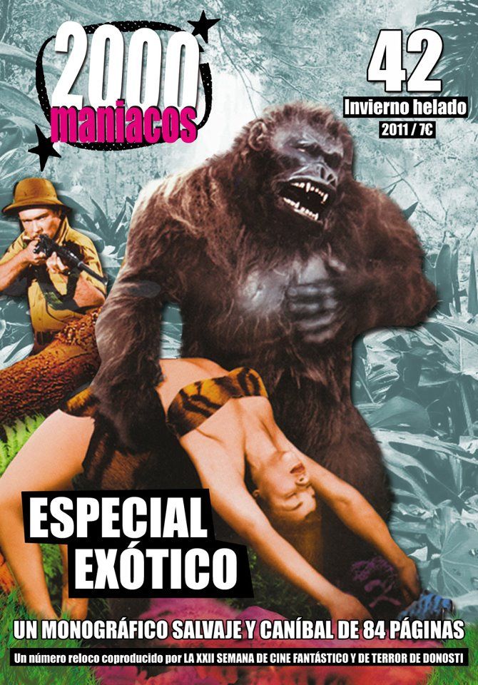 2000 MANIACOS magazine side cover Issue 42 Winter 2011