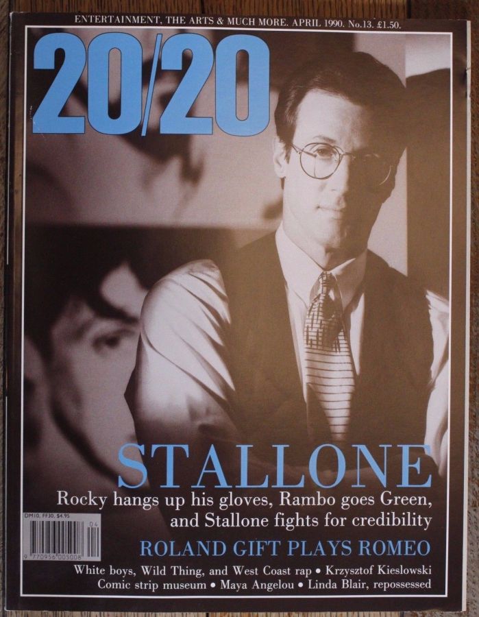 20/20 magazine side cover Issue 13 April 1990