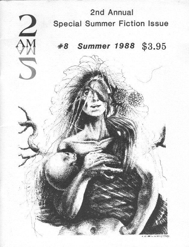 2 AM magazine side cover Issue 8 Summer 1988
