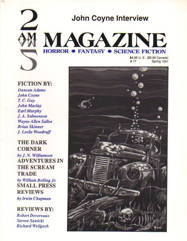 2 AM magazine side cover Issue 17 Spring 1991