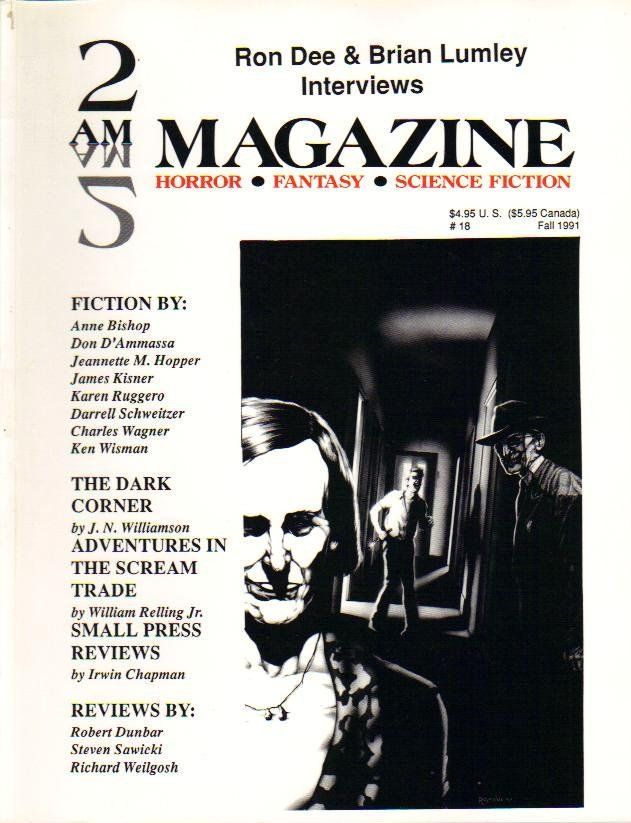 2 AM magazine side cover Issue 18 Fall 1991