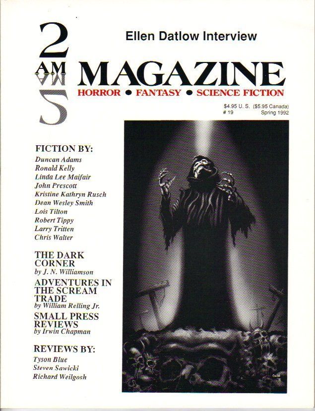 2 AM magazine side cover Issue 19 Spring 1992
