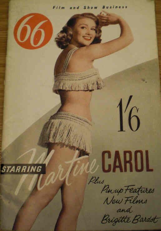 66 magazine side cover Issue 25 November 1957