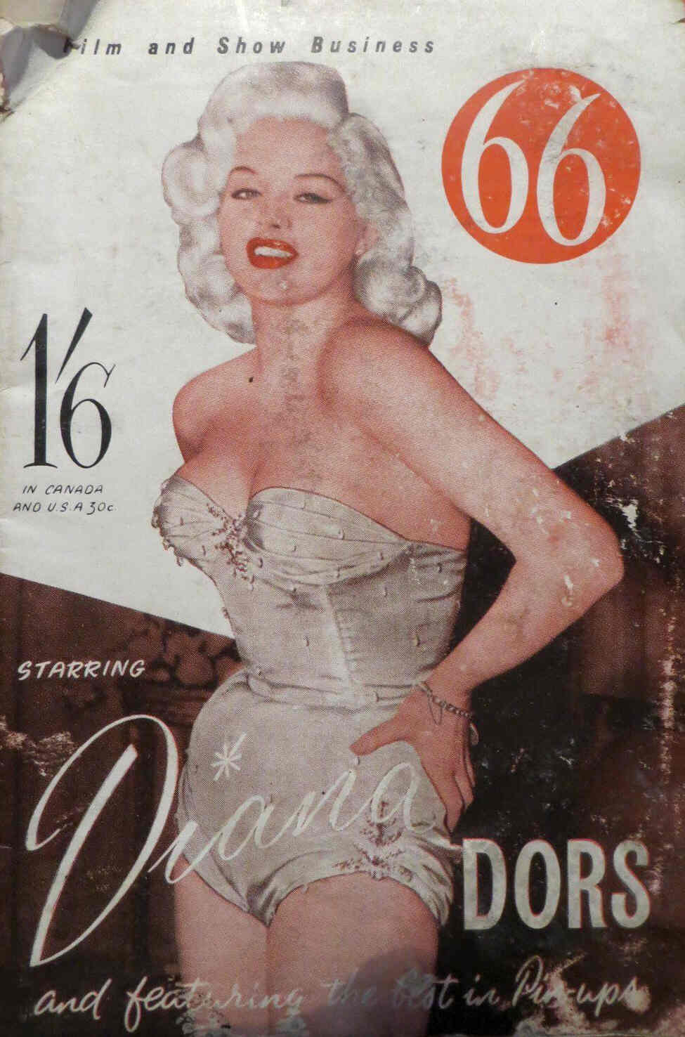 66 magazine side cover Issue 29 March 1958