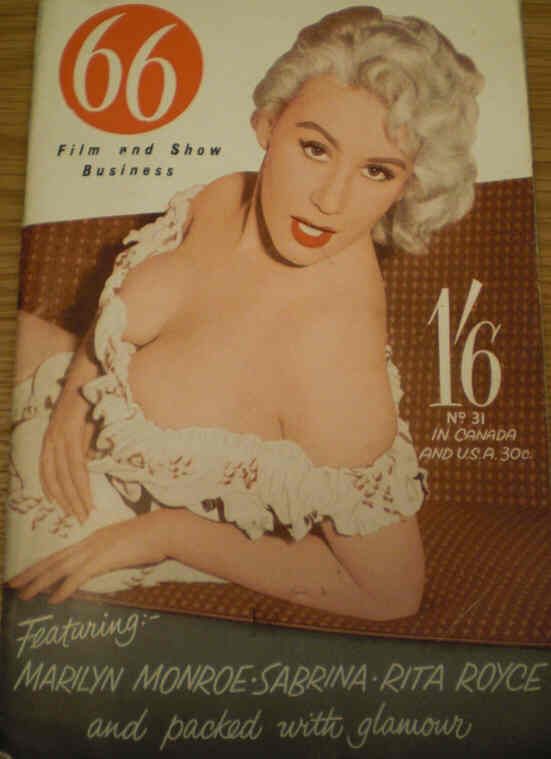 66 magazine side cover Issue 31 May 1958