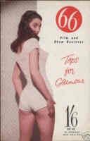 66 magazine side cover Issue 42 April 1959