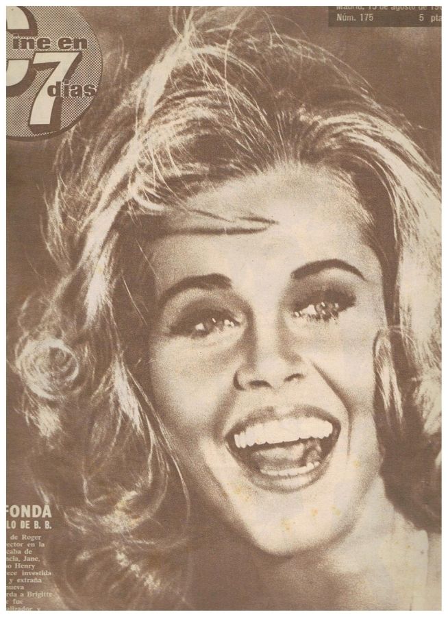 CINE EN 7 DIAS magazine side cover Issue 175 15 August 1964