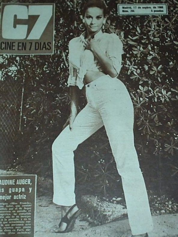 CINE EN 7 DIAS magazine side cover Issue 184 17 October 1964