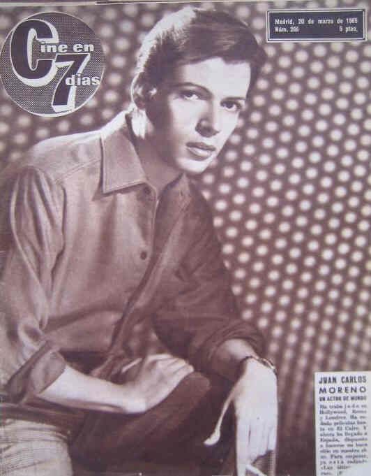 CINE EN 7 DIAS magazine side cover Issue 206 20 March 1965