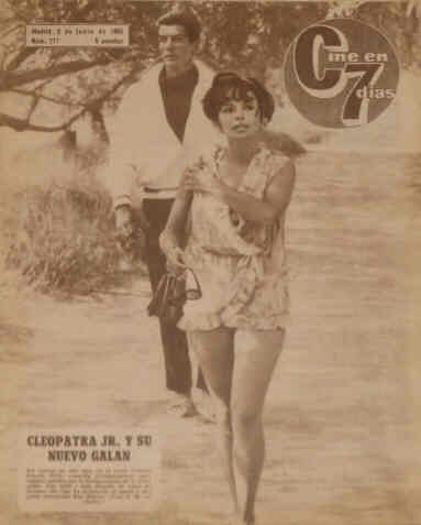 CINE EN 7 DIAS magazine side cover Issue 217 5 June 1965