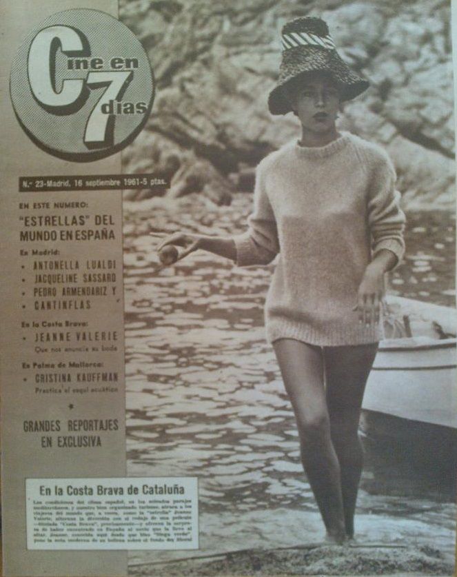 CINE EN 7 DIAS magazine side cover Issue 23 16 September 1961