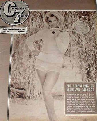 CINE EN 7 DIAS magazine side cover Issue 241 20 November 1965