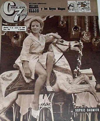 CINE EN 7 DIAS magazine side cover Issue 248 8 January 1966