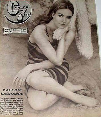 CINE EN 7 DIAS magazine side cover Issue 254 19 February 1966