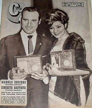 CINE EN 7 DIAS magazine side cover Issue 260 2 April 1966