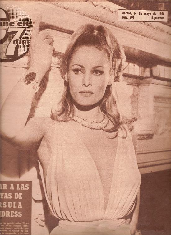 CINE EN 7 DIAS magazine side cover Issue 266 14 May 1966