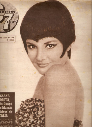 CINE EN 7 DIAS magazine side cover Issue 269 4 June 1966