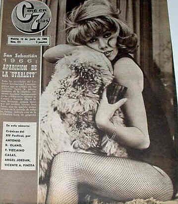 CINE EN 7 DIAS magazine side cover Issue 271 18 June 1966