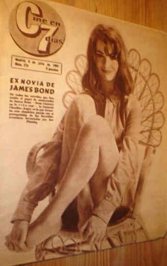 CINE EN 7 DIAS magazine side cover Issue 274 9 July 1966